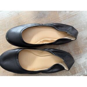 Cole Haan Black Leather Loafers